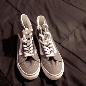 new high top classic gray vans